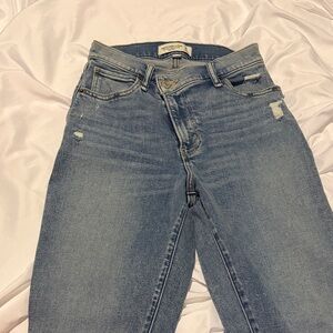 Abercrombie Light Blue Skinny Jeans